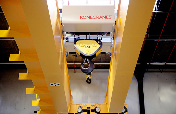 brueckenkran 100t mit smarton winde