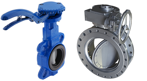 concentric disc butterfly valve