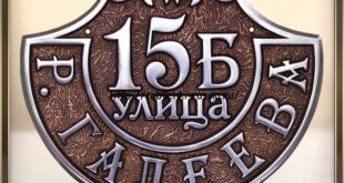 Адресные таблички стильное и практичное украшение фасада