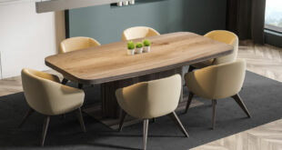 the comeback of the curvy dinner table
